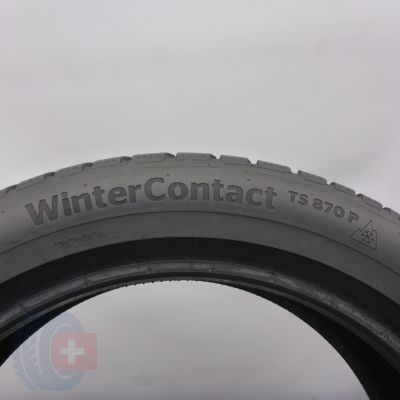 7. 205 50 17 2x CONTINENTAL 205/50 R17 93H XL WinterContact TS870P Winterreifen 2021 7,5mm