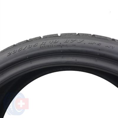 7. 235 35 19 2x PIRELLI 235/35 R19 87V Sottozero W240 Serie II N1 Winterreifen 2016 7,2mm