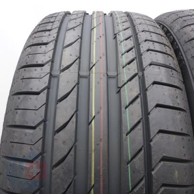 3. 225 40 19 2x CONTINENTAL 225/40 R19 93Y XL ContiSportContact 5 RunFlat MOE Sommerreifen 2024 WIE NEU VOLL