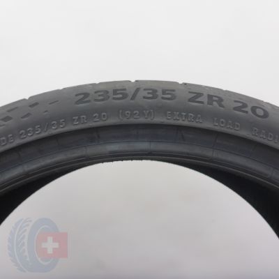 6. 235 35 20 2x CONTINENTAL 235/35 ZR20 92Y XL SportContact 7 Sommerreifen 2025 VOLL WIE NEU