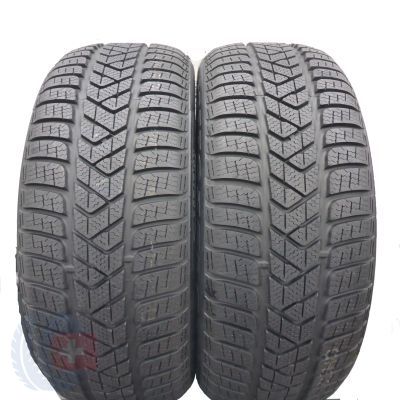 215 55 16 2x PIRELLI 215/55 R16 97H XL Winter Sottozero 3 Winterreifen 2019 VOLL WIE NEU 