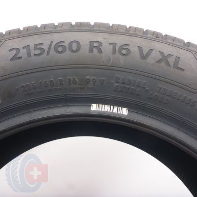 6.  215 60 16 2x BARUM  215/60 R16 99V XL Bravuris 5 Sommerreifen 2023 VOLL WIE NEU 