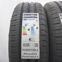 2. 195 65 15 2x GOODYEAR 195/65 R15 95H XL EfficientGrip Performance 2 Sommerreifen 2025 VOLL WIE NEU  