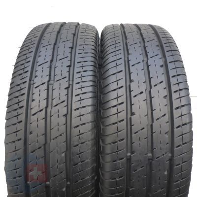 4. 4 x CONTINENTAL 195/70 R15 C 104/102R Vanco 2 Sommerreifen 2011 7-8.5mm