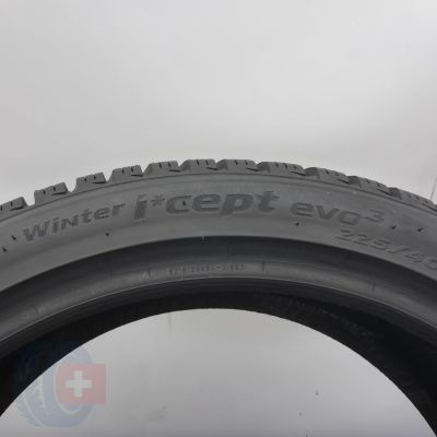 4.  225 40 18 1x HANKOOK  225/40 R18 92V XL Winter I Cept evo 3 Winterreifen 2025 8,2mm WIE NEU 