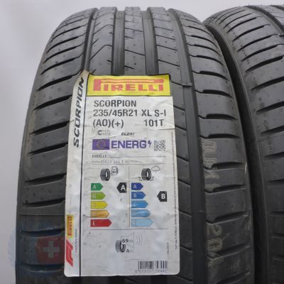 2.  235 45 21 2x PIRELLI  235/45 R21 101T XL Scorpion SEAL A0 Sommerreifen 2020 VOLL 