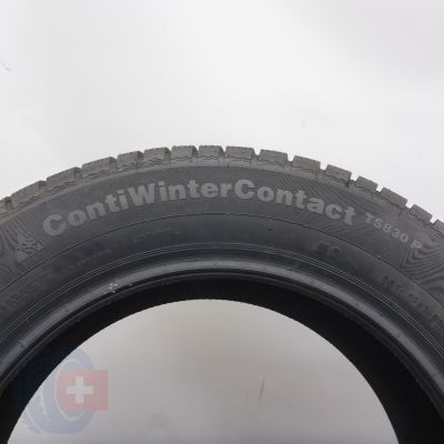 6. 215 60 17 4x CONTINENTAL 215/60 R17 96H ContiWinterContact TS 830 P M0 Winterreifen 200/21/22 Ungebraucht  