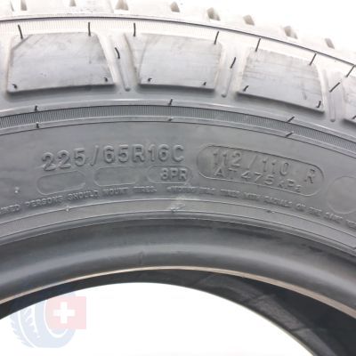 7.  225 65 16C 4x MICHELIN  225/65 R16C 112/110R Agilis 3 DT Sommerreifen 2025 VOLL WIE NEU 
