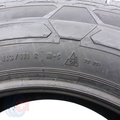 3. 205 75 16C 4x CONTINENTAL 205/75 R16C 113/111R VanContact Winter Winterreifen 2023 WIE NEU VOLL