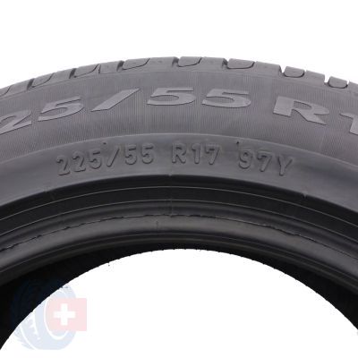 2. 225 55 17 1x PIRELLI 225/55 R17 97Y XL Cinturato P7 MO BMW Sommerreifen 2019 WIE NEU 7,2mm