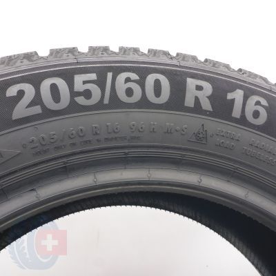 7. 205 60 16 4x SEMPERIT 205/60 R16 96H XL Speed-Grip 5 Winterreifen 2024 8,8-8mm WIE NEU 
