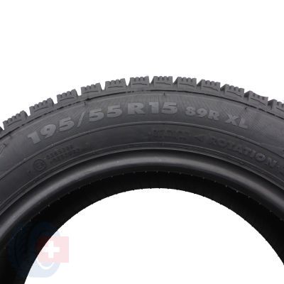 7. 195 55 15 4x NOKIAN 195/55 R15 89R XL Nordman RS2 Winterreifen 2021 VOLL WIE NEU