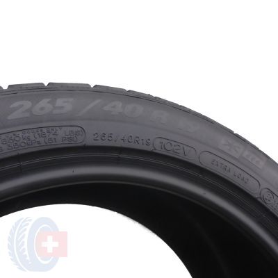 9. 4 x MICHELIN 265/40 R19 102V XL Pilot Alpin PA4 M0 Winterreifen 2020/21  7mm