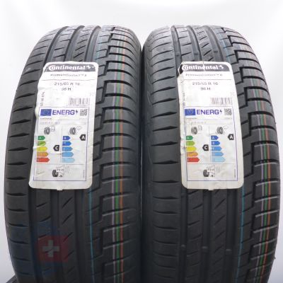 3. 215 65 16 4x CONTINENTAL 215/65 R16 98H PremiumContact 6 Sommerreifen 2023 VOLL WIE NEU 