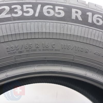 4. 235 65 16C 2x CONTINENTAL 235/65 R16C 115/113R VanContact Eco Sommerreifen 2024 8,2mm