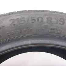 6. 215 50 19 2x CONTINENTAL 215/50 R19 93T EcoContact 6 SEAL Sommerreifen 2023 VOLL WIE NEU 