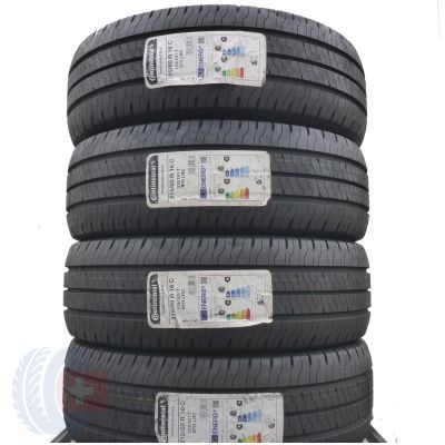 215 60 16C 4x CONTINENTAL 215/60 R16C 103/101T ContiVanContact eco Sommerreifen 2021 VOLL WIE NEU