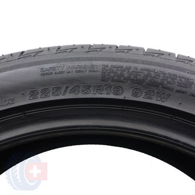 5. 4 x BRIDGESTONE 225/45 R19 92W Turanza T005A Sommerreifen 2021 6,8-7,2mm