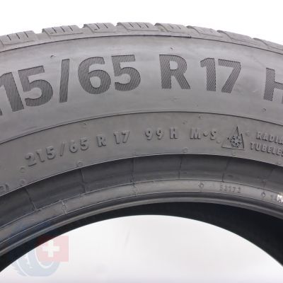 7. 215 65 17 2x CONTINENTAL 215/65 R17 99H WinterContact TS870P Winterreifen 2023 6,8-7mm