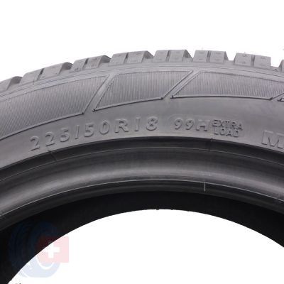 5. 225 50 18 4x DUNLOP 225/50 R18 99H XL SP Winter Sport 3D AO Winterreifen 2022 WIE NEU 8-8,5mm