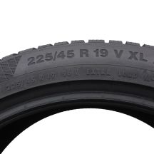 6. 225 45 19 4x CONTINENTAL 225/45 R19 96V XL WinterContact TS850P Winterreifen 7-7,8mm 2021