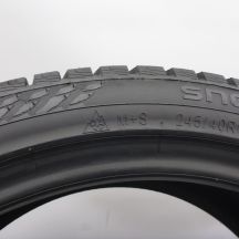 7. 245 40 19 4x NOKIAN 245/40 R19 98V  Snowproof 1 Winterreifen 2024 7,2-6,8mm