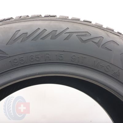 6. 195 65 15 4x VREDESTEIN 195/65 R15 91T Wintrac Winterreifen 2020 8,2-7,8mm