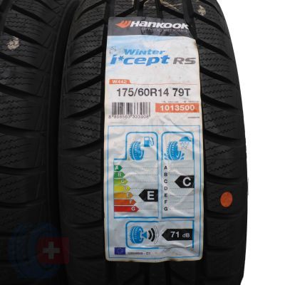 2. 175 60 14 2x HANKOOK 79T 175/60 R14 Winter I Cept RS W442 Winterreifen 2017 WIE NEU 