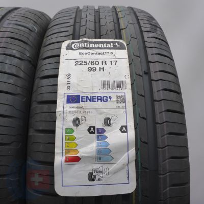 3. 225 60 17 2x CONTINENTAL 225/60 R17 99H EcoContact 6 Sommerreifen 2021 VOLL 3. 225 60 17 2x CONTINENTAL 225/60 R17 99H EcoContact 6 Sommerreifen 2021 VOLL