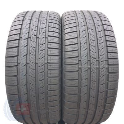 255 45 18 2x CONTINENTAL 255/45 R18 99V ContiWinterContact TS810S M0 Winterreifen 2017 VOLL Wie Neu