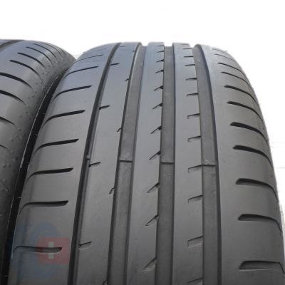 2. 4 x GOODYEAR 255/55 R19 107W Eagle F1 SUV Sommerreifen DOT21/20 6.5-7.2mm