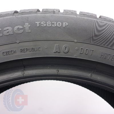 9. 225 50 18 4x CONTINENTAL 225/50 R18 99H XL AO ContiWinterContact TS830P Winterreifen 2022, 2023 8,2-8,6mm