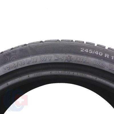 4. 1 x CONTINENTAL 245/40 R18 97V XL ContiWinterContact TS830P RunFlat Winterreifen 2016 UNGEBRAUCHT