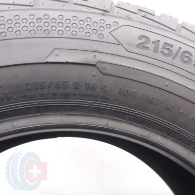 5. 215 65 16C 1x CONTINENTAL 215/65 R16C 109/107R ContiVanContact 100 Sommerreifen 2019 Ungebraucht   