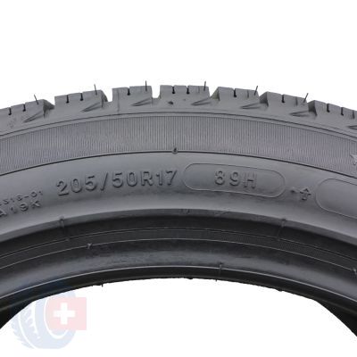 6. 205 50 17 MICHELIN 205/50 R17 89H X-Ice XI3 Winterreifen 2019 7-7,7mm Wie Neu