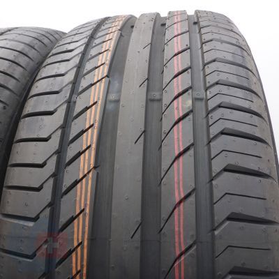2. 255 55 19 4x CONTINENTAL 255/55 R19 111W XL ContiSportContact 5 SUV J LR Sommerreifen 2022 WIE NEU VOLL