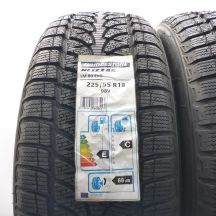 2. 225 55 18 2x BRIDGESTONE 225/55 R18 98V Blizzak LM-80 Evo Winterreifen 2019 Ungebraucht   