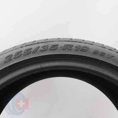 4.  255 35 19 1x PIRELLI 255/35 R19  96Y XL P Zero M0 Sommerreifen 2021 7mm WIE NEU 