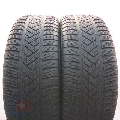 5. 4 x PIRELLI 255/45 R20 105V XL Winter Sottozero 3 RUN FLAT Winterreifen DOT17  5.5-6mm 