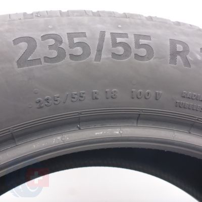 6. 235 55 18 2x CONTINENTAL 235/55 R18 100V EcoContact 6 SEAL Sommerreifen  2023 6-5,8mm