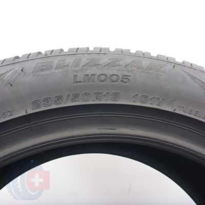4. 235 50 18 1x BRIDGESTONE 235/50 R18 101V XL Blizzak Lm005 Winterreifen 2019 7,5mm