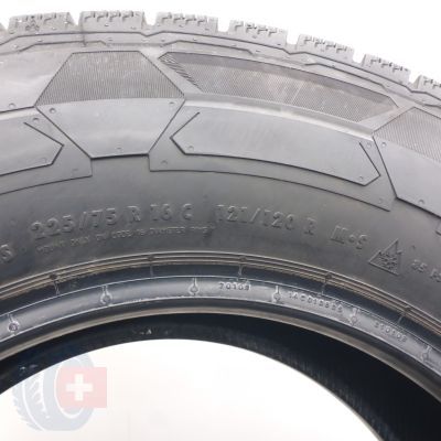 5. 225 75 16C 1x CONTINENTAL 225/75 R16C 121/120R VanContact Winter Winterreifen 2024 Ungebraucht  