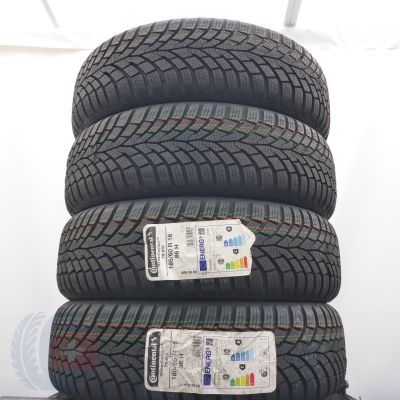 185 6016 4x CONTINENTAL185/60 R16 86H WinterContact TS 870 Winterreifen 2023 VOLL WIE NEU 