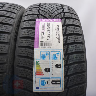3. 215 45 17 2x NEXEN 215/45 R17 91V XL WinGuard Sport 2 Winterreifen 2019 VOLL