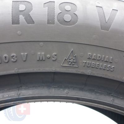 2. 235 60 18 4x CONTINENTAL 235/60 R18 103V WinterContact TS870P Winterreifen 2023 6,8mm