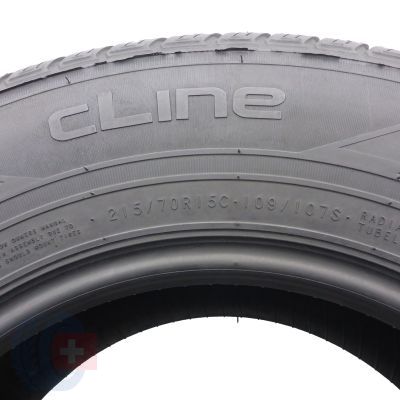 6. 215 70 15C 2x NOKIAN 215/70 R15C 109/107S cLine Cargo Sommerreifen 2015 UNGEBRAUCHT