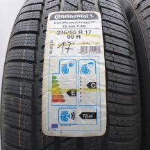 2. 235 55 17 2x CONTINENTAL 235/55 R17 99H AO ContiWinterContact Ts830P Winterreifen 2017 VOLL