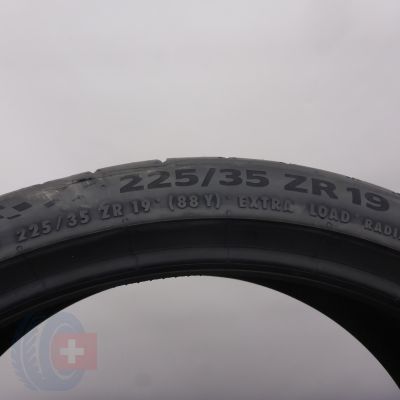 4. 225 35 19 2x CONTINENTAL 225/35 R19 88Y XL SportContact 6 Sommerreifen 2022 VOLL