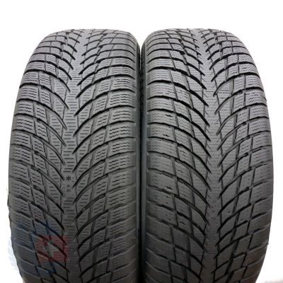 205 55 17 2x NOKIAN 205/55 R17 95V XL WR Snowproof P Winterreifen 2021 7-7.5mm