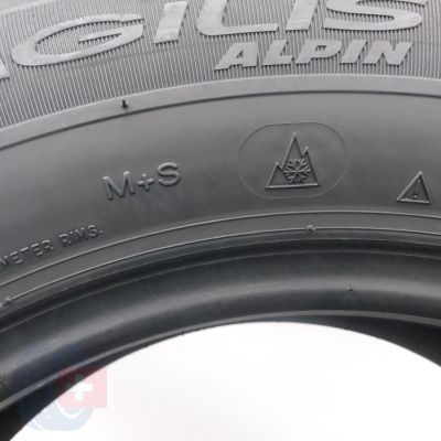 2. 225 65 16C 2x MICHELIN 225/65 R16C 112/110R Agilis Alpin Winterreifen 2023 9-9,8mm
